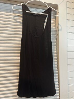 Asymmetrical Athleta Athletic Tank Top, Size XL - Black
